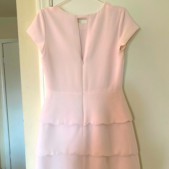 Club Monaco pastel pink scallop hem dress - Picture 4 of 13